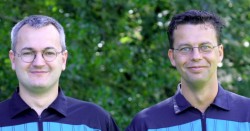 Zeigten Henning Fritz die rote Karte: Matthias Dang und Thorsten Zacharias.